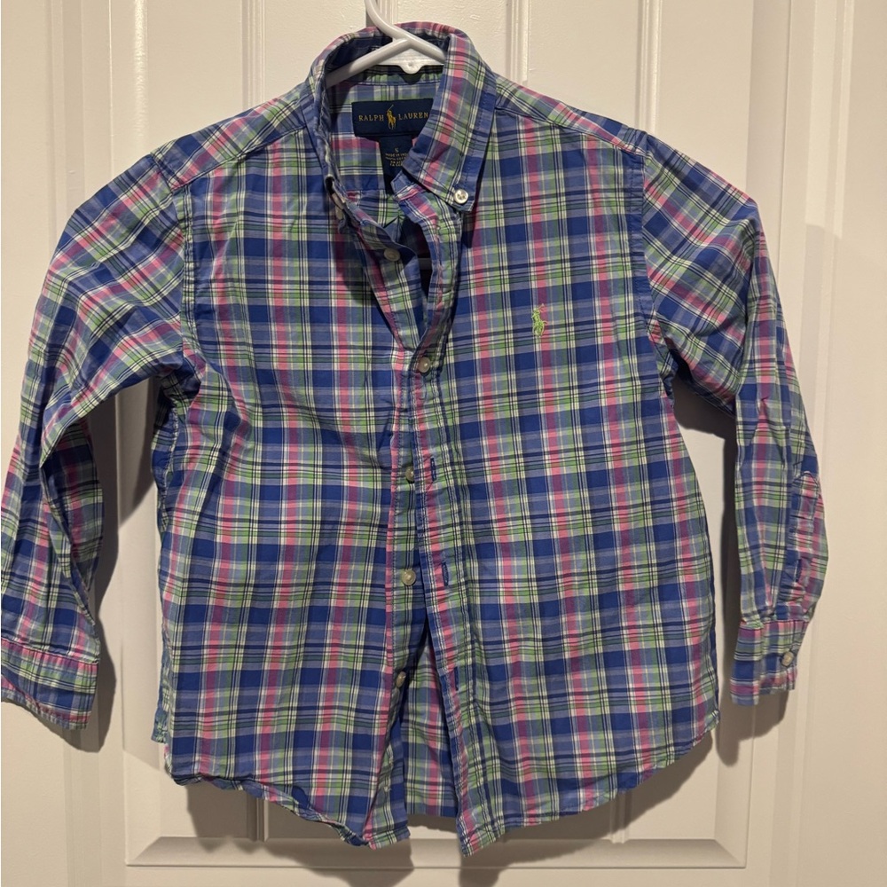 Ralph Lauren Multicolor Plaid Shirt